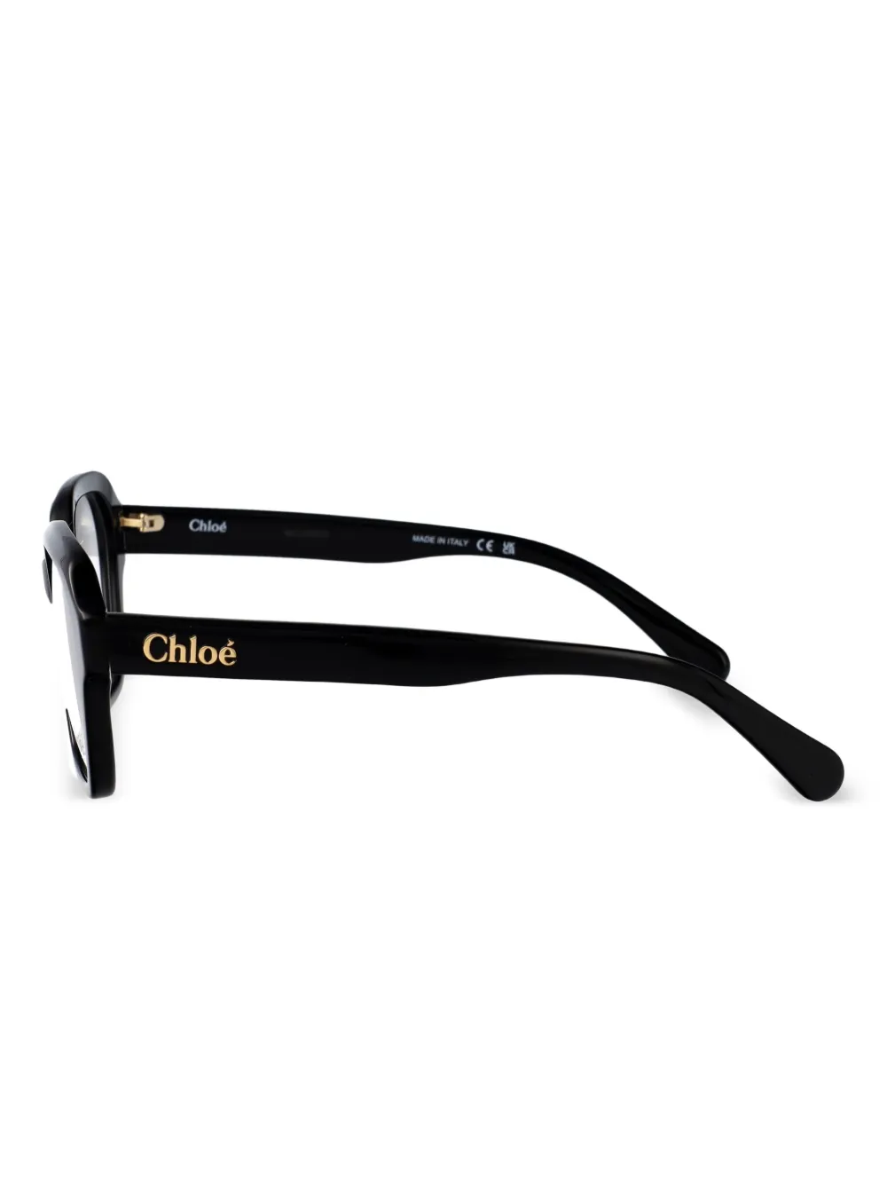 Chloé Eyewear Bril met vierkant montuur Zwart