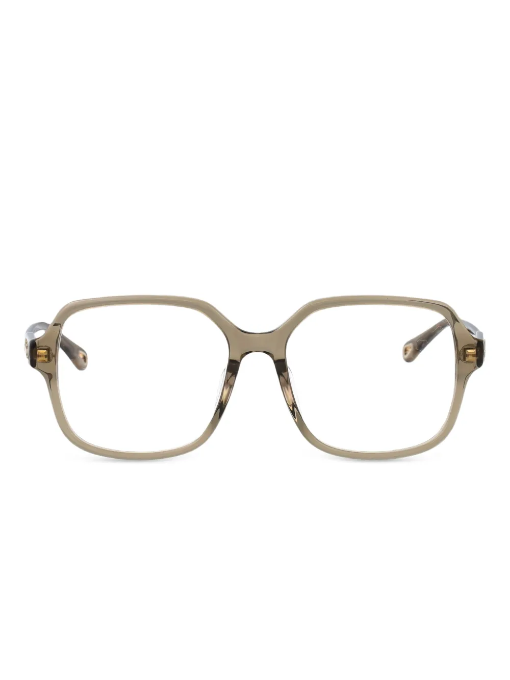 Chloé Eyewear square-frame glasses | Neutrals | Image 1