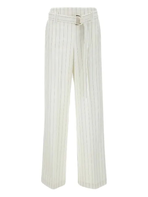 LIU JO striped straight-leg trousers