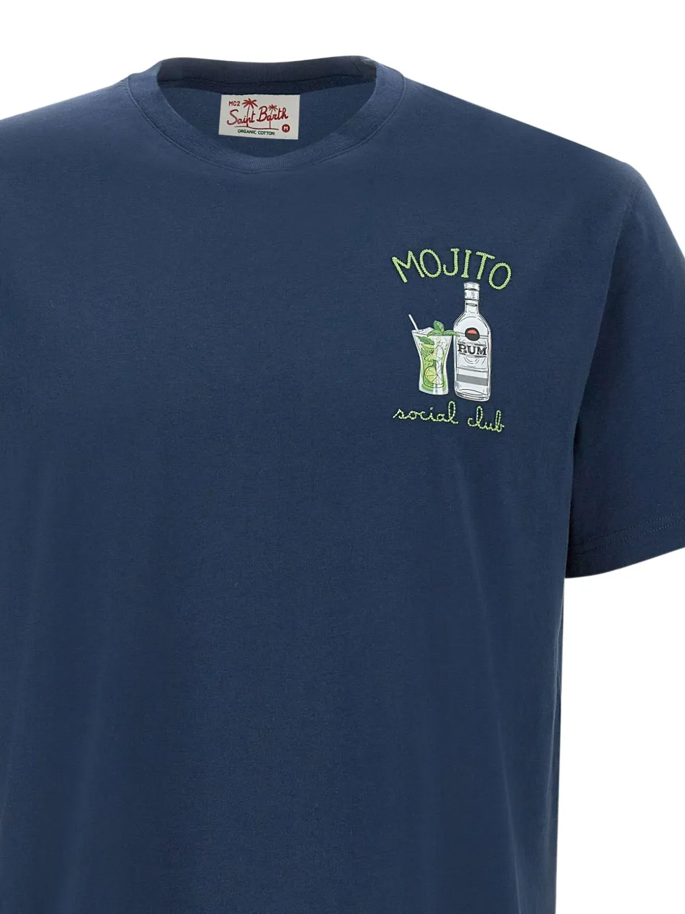 MC2 Saint Barth Social Mojito T-shirt Blauw