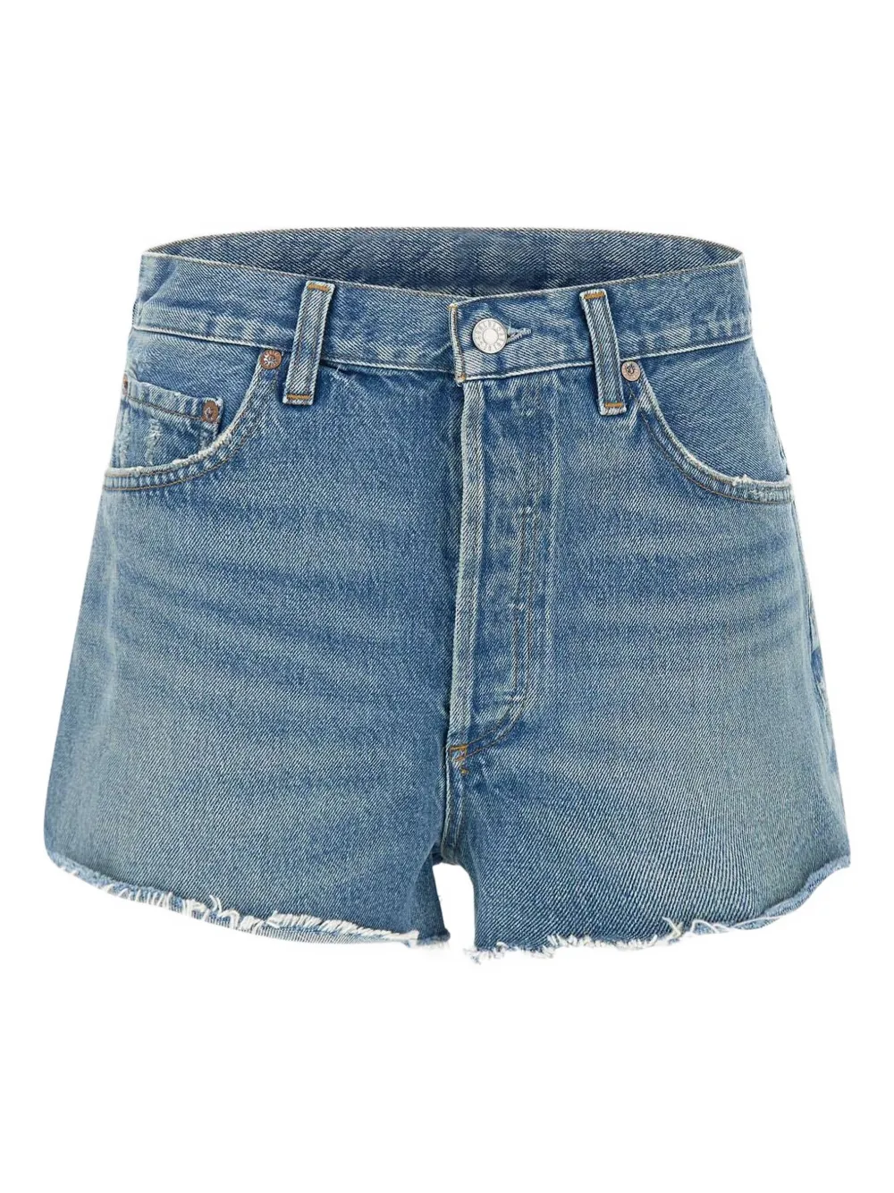 AGOLDE shorts con pretina elástica | azul | Image 1