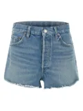 AGOLDE cotton shorts - Blue