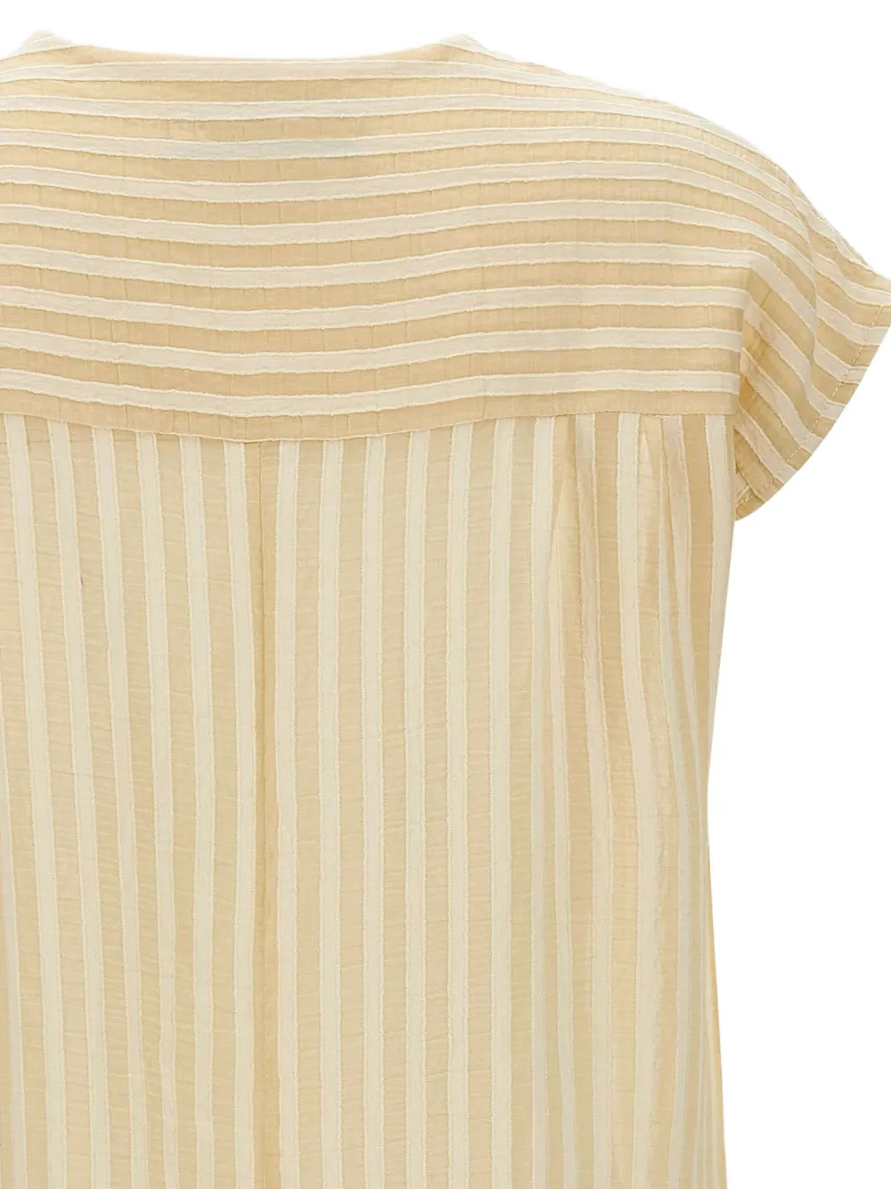 kaos Gestreept shirt Beige