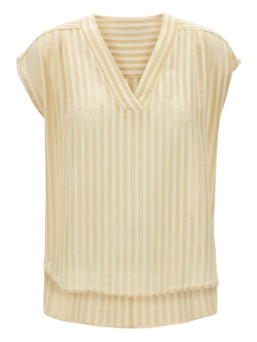 striped blouse