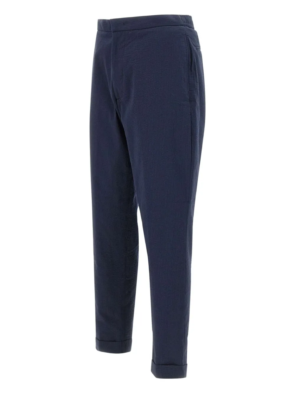 Officine Generale Wollen broek Blauw