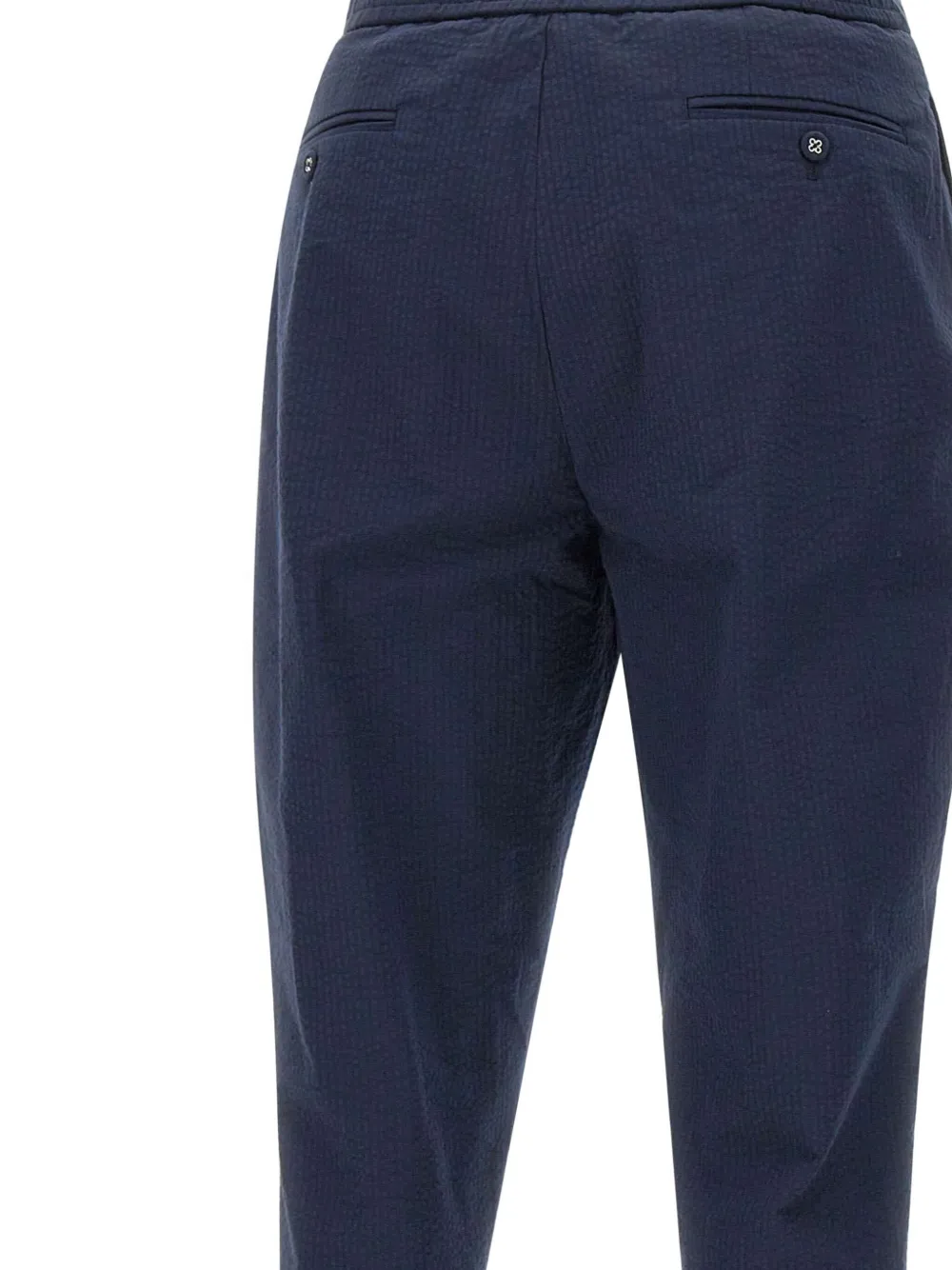 Officine Generale Wollen broek Blauw