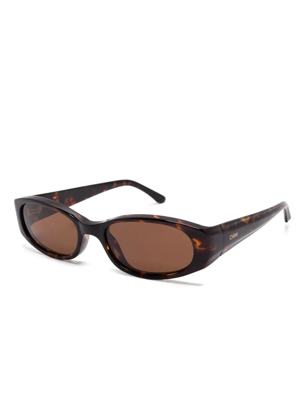 Chimi oval-frame sunglasses - Bruin