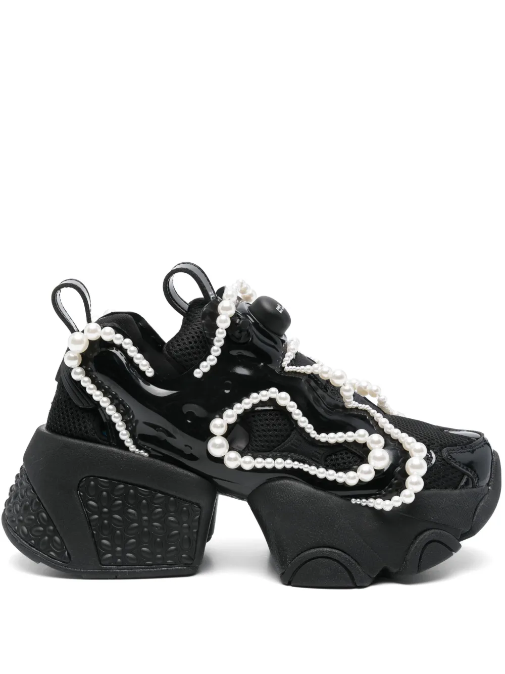 Noir Kei Ninomiya x Reebok pearl-embellished sneakers Black