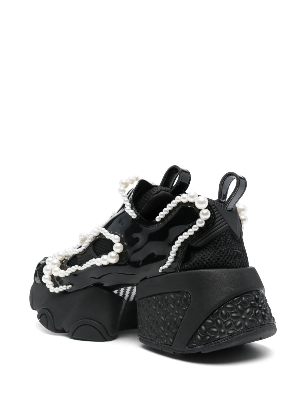 Noir Kei Ninomiya x Reebok pearl-embellished sneakers Black