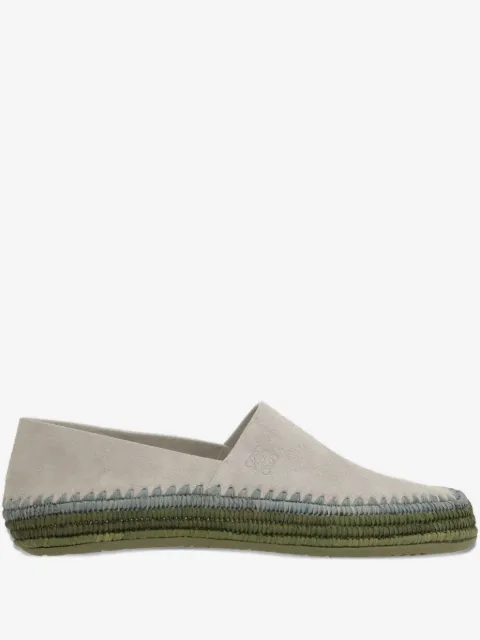 LOEWE leather espadrilles 