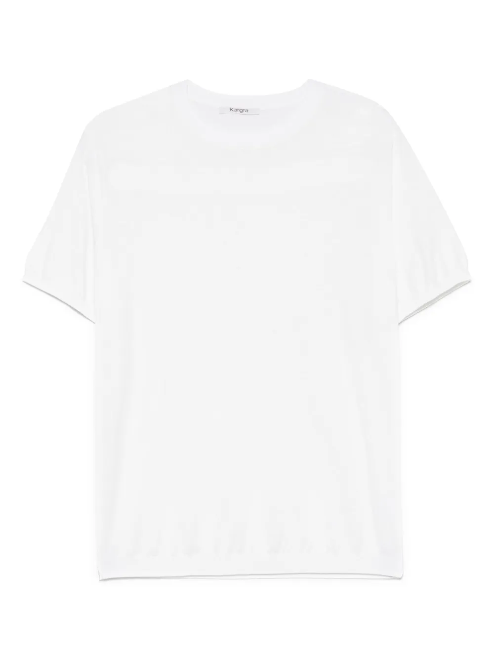 Kangra playera de canalé fino | blanco | Image 1