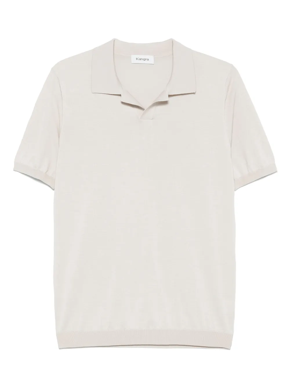 Kangra fine-ribbed T-shirt | Neutrals | Image 1