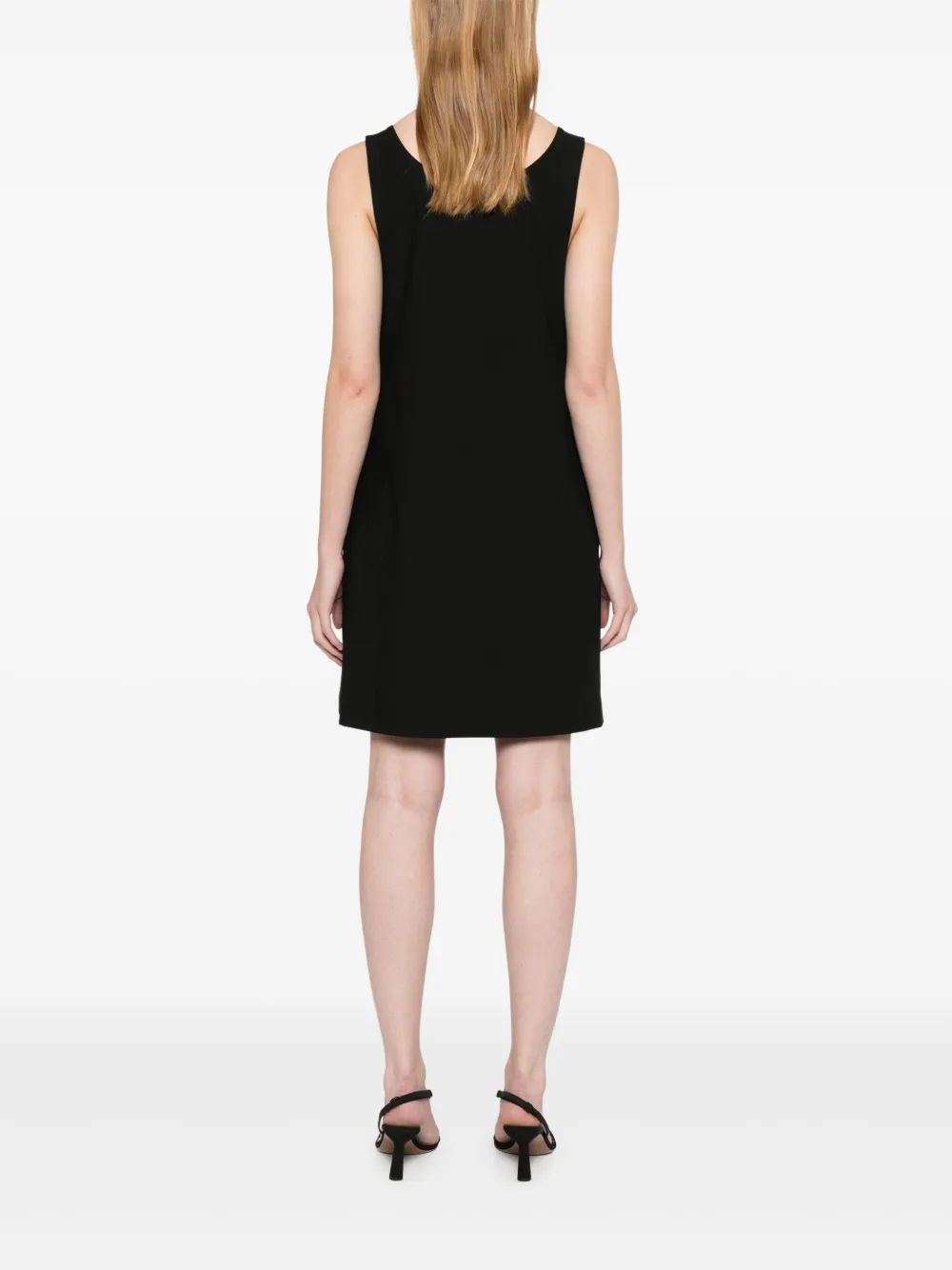 Calvin Klein Mouwloze mini-jurk Zwart