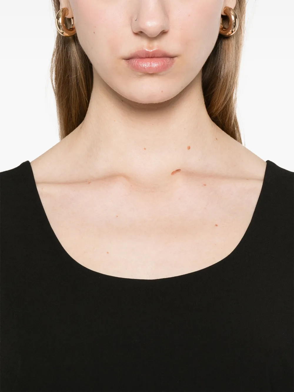 Calvin Klein Mouwloze mini-jurk Zwart
