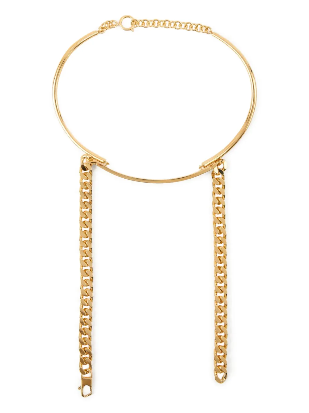 MM6 Maison Margiela チェーン ネックレス - ゴールドトーン MM6 Maison Margiela チェーン ネックレス - ゴールドトーン