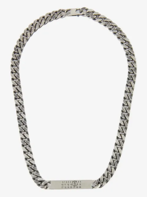 MM6 Maison Margiela logo necklace