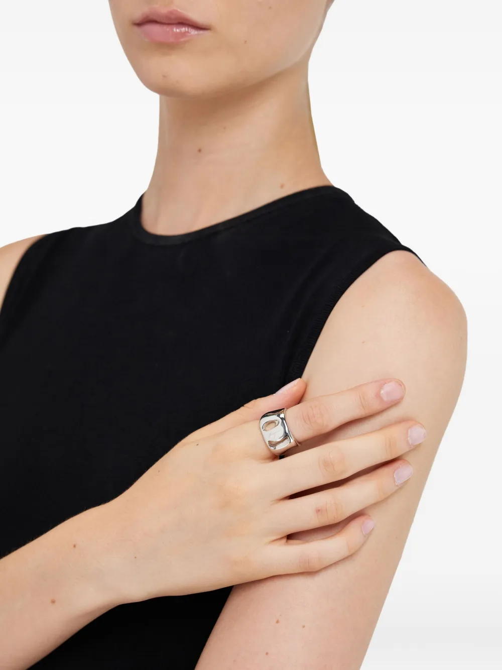  Ferragamo Anillo Vara - Plateado 