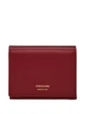Ferragamo two-tone tri-fold wallet - Red