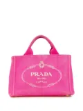 Prada Pre-Owned 2013-2024 Small Canvas Canapa Logo satchel - Pink