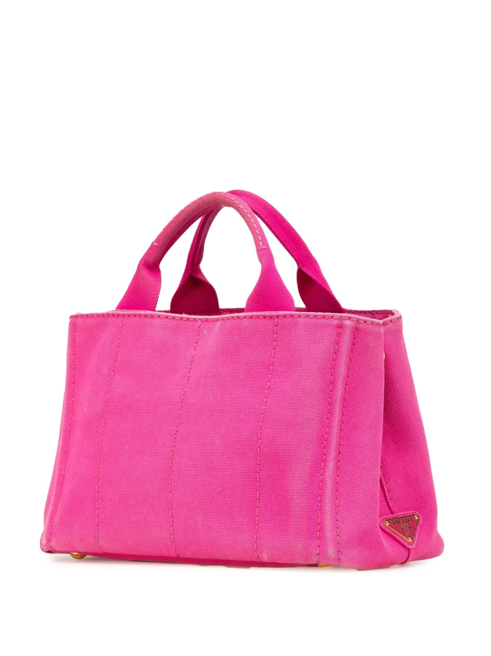 Prada Pre-Owned 2013-2024 Small Canvas Canapa Logo satchel | Pre-Owned | Image 2