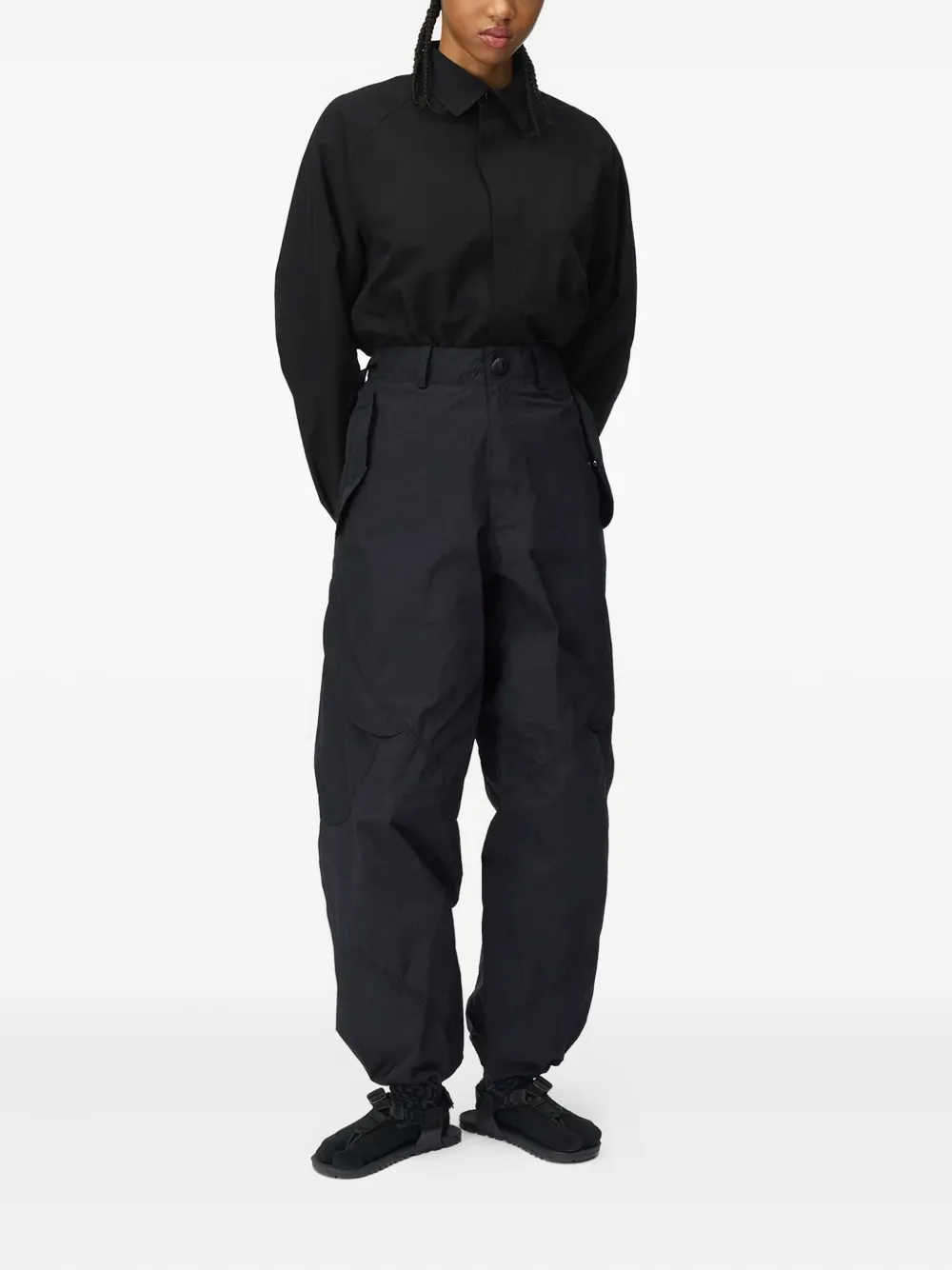 Goldwin Broek met trekkoord - Zwart