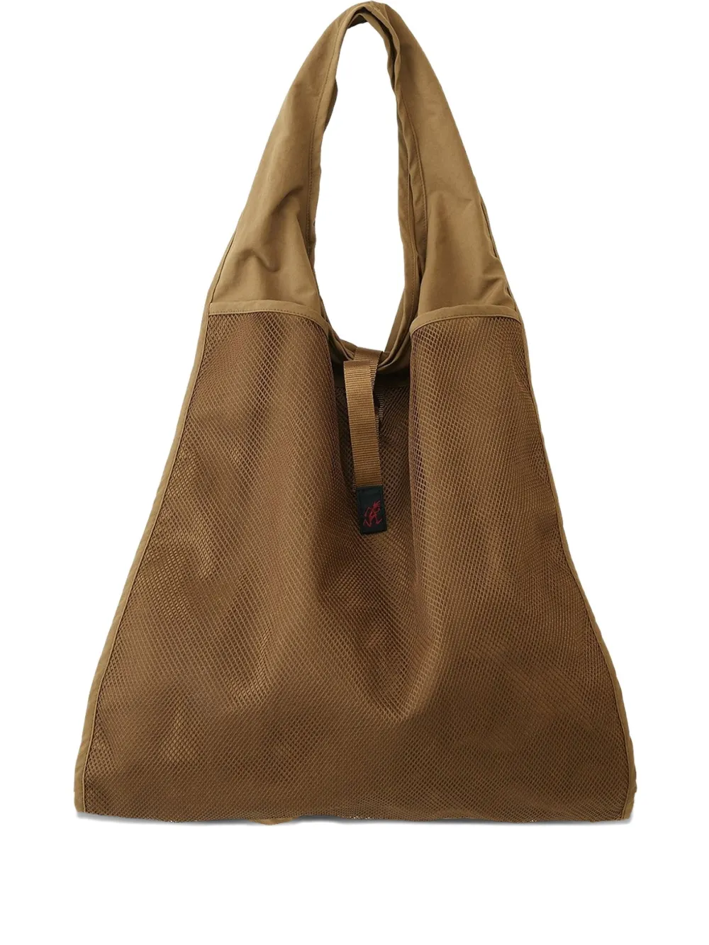 Gramicci Daily Schultertasche mit Mesh-Einsatz - Braun