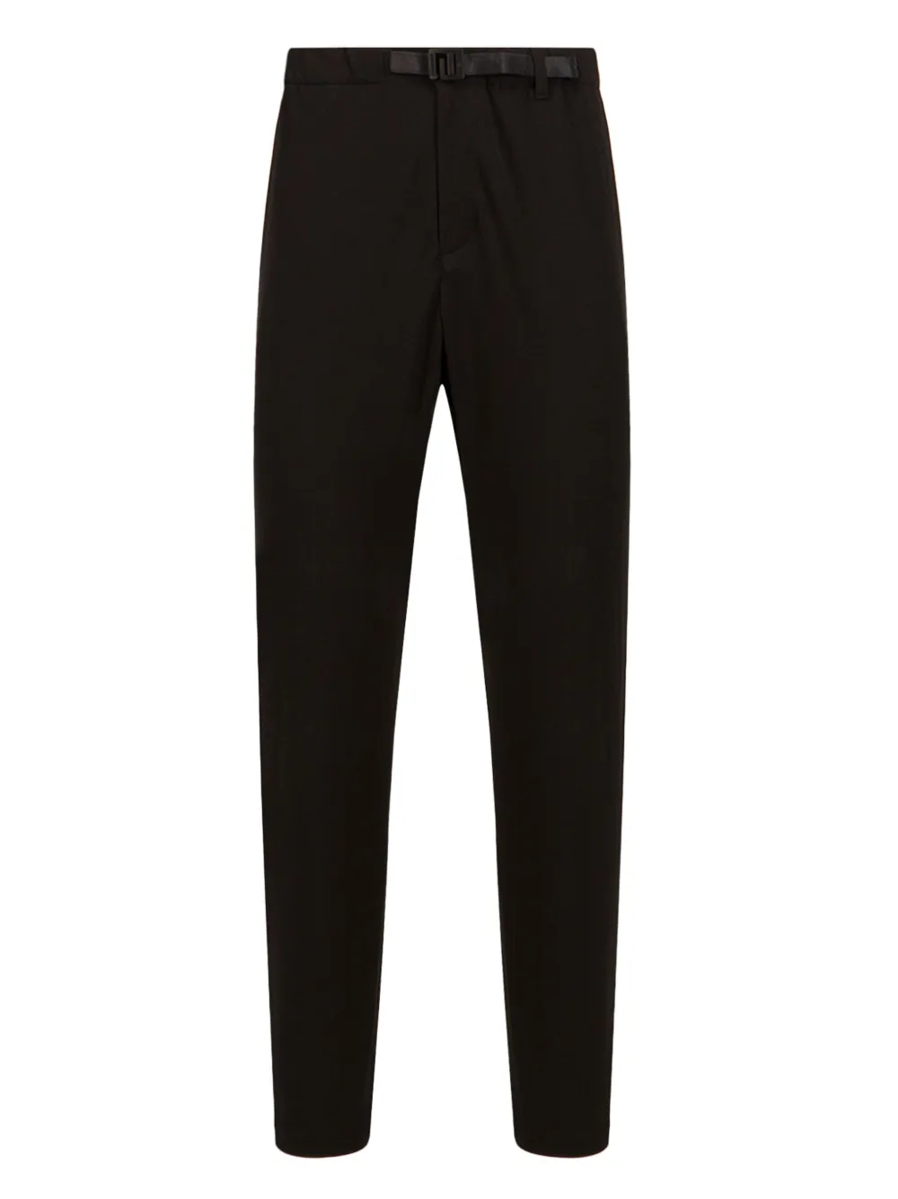 Goldwin buckle-fastening tapered trousers – Black Goldwin buckle-fastening tapered trousers – Black