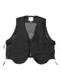 Goldwin Front Pack zip-front vest - Black