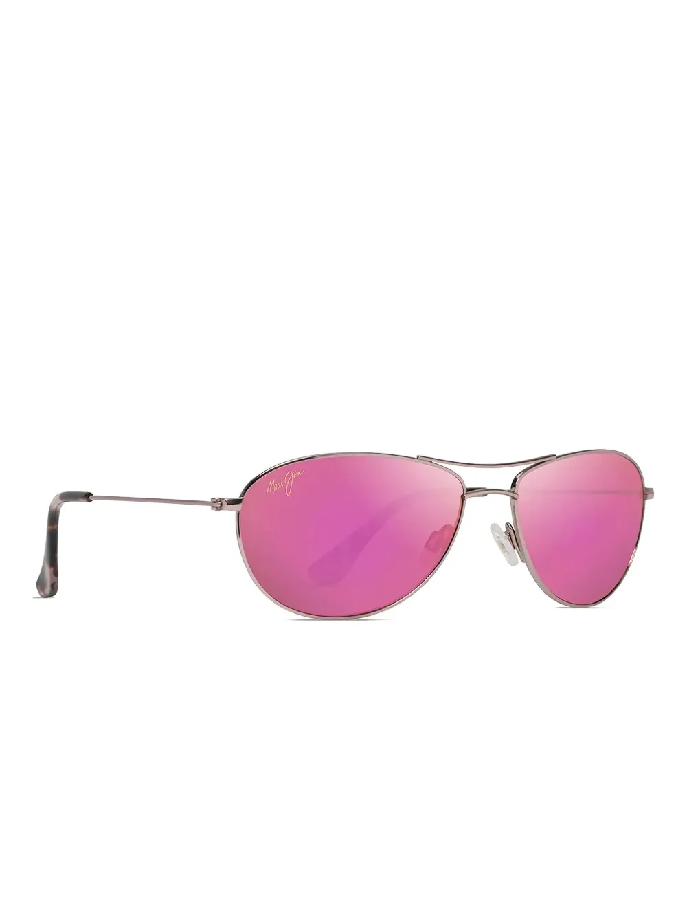 Maui Jim Baby Beach zonnebril met spiegelglazen Roze
