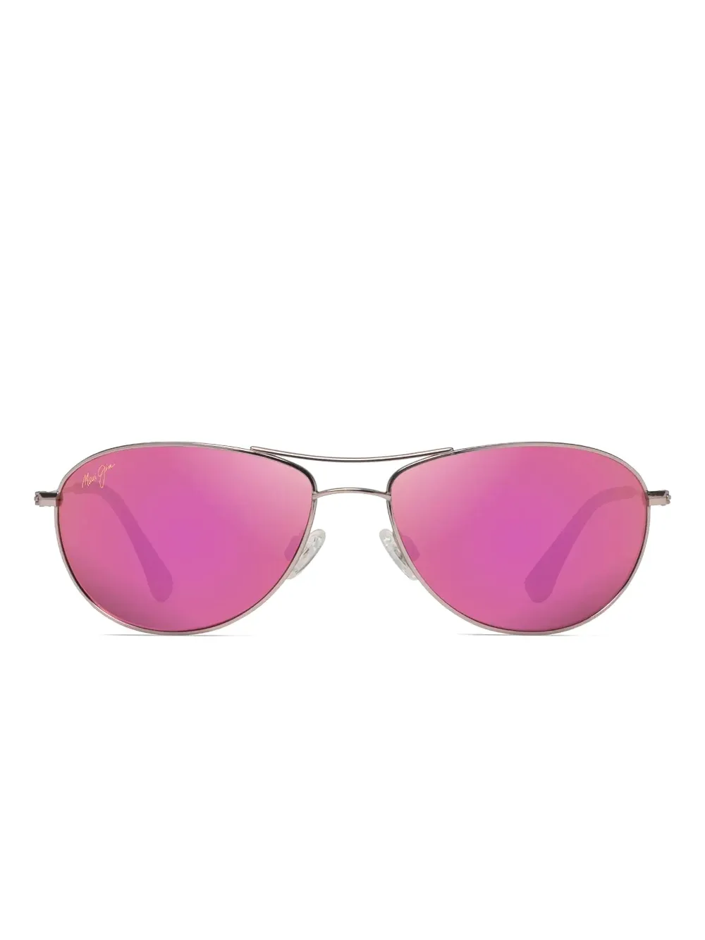 Maui Jim Baby Beach mirrored sunglasses Roze