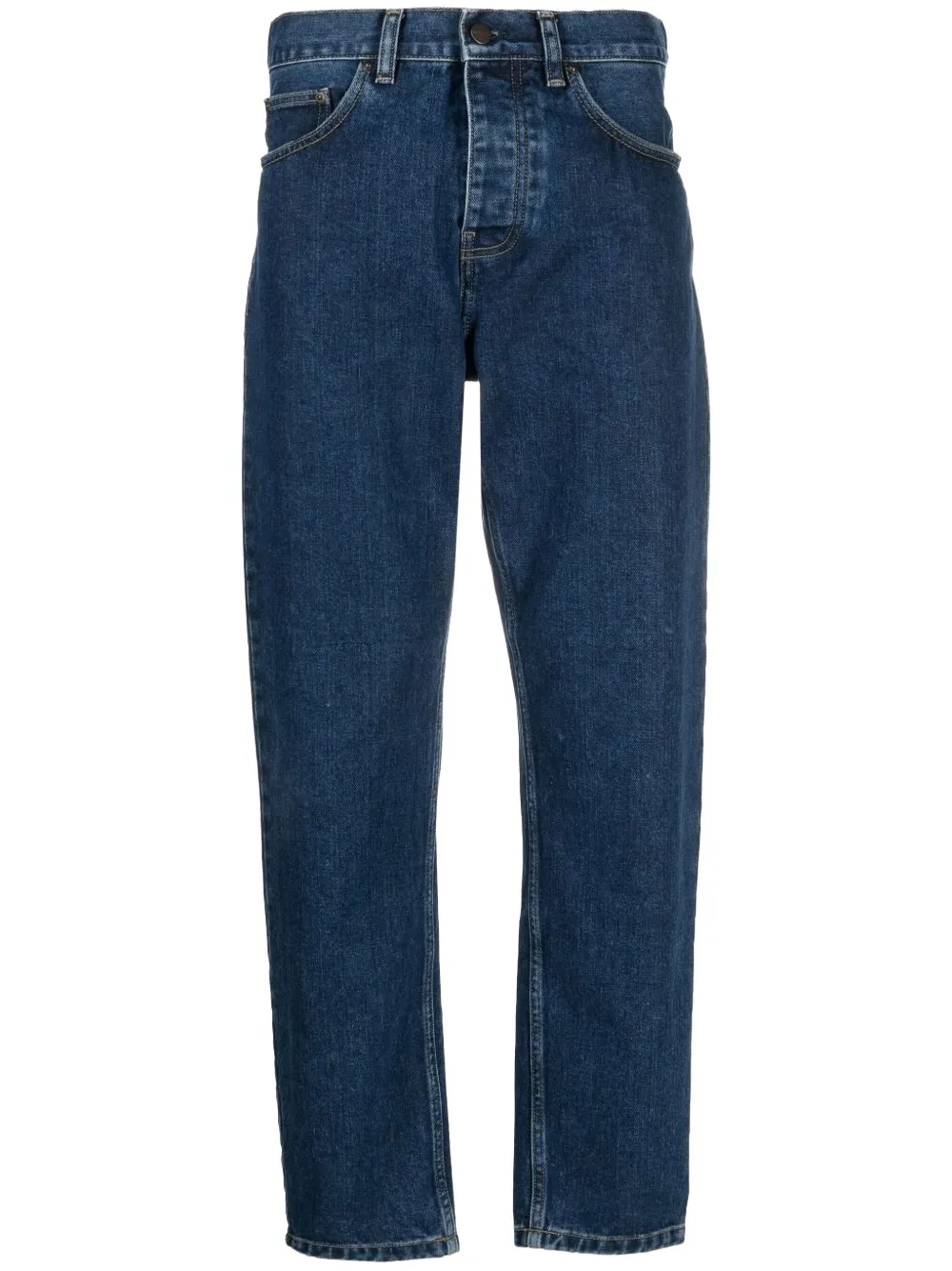 Carhartt WIP stonewashed jeans Blauw