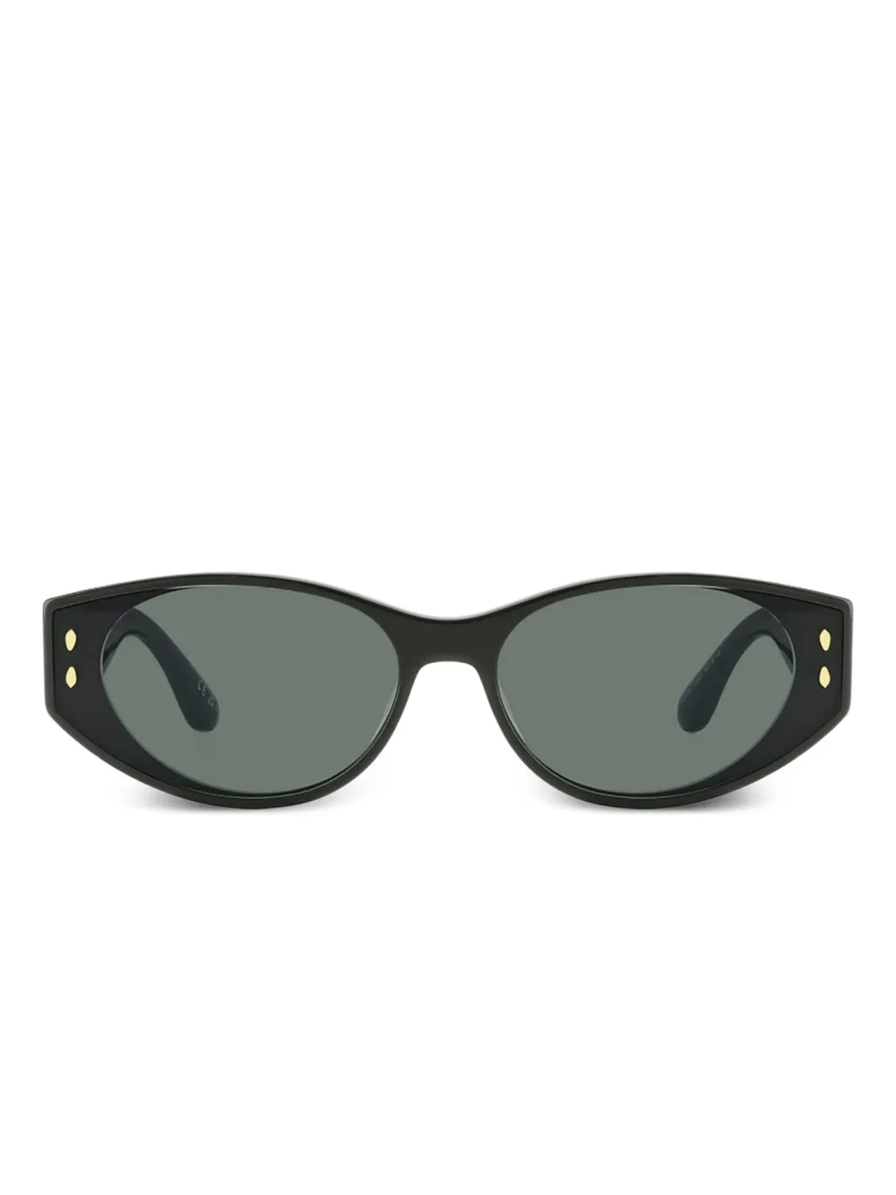 ISABEL MARANT lentes de sol con armazón ovalada | negro | Image 1