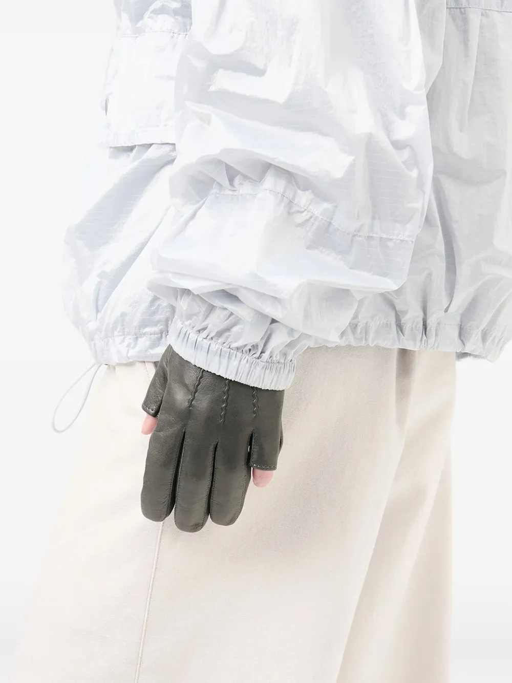 OUR LEGACY leather gloves Grijs