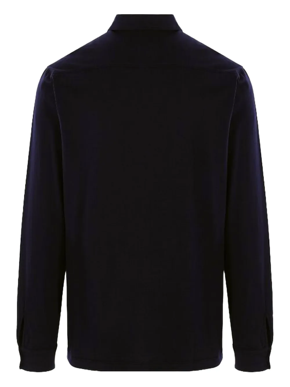 Roberto Collina long-sleeve button-up shirt Zwart