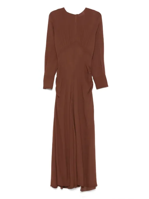 SO ALLURE vestido largo manga larga