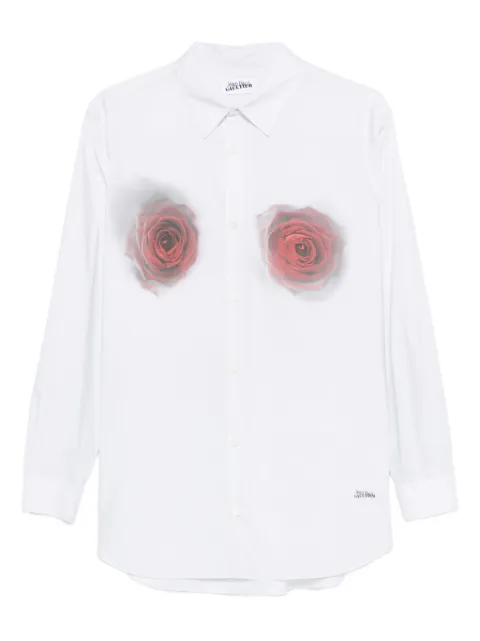 Jean Paul Gaultier rose-print shirt
