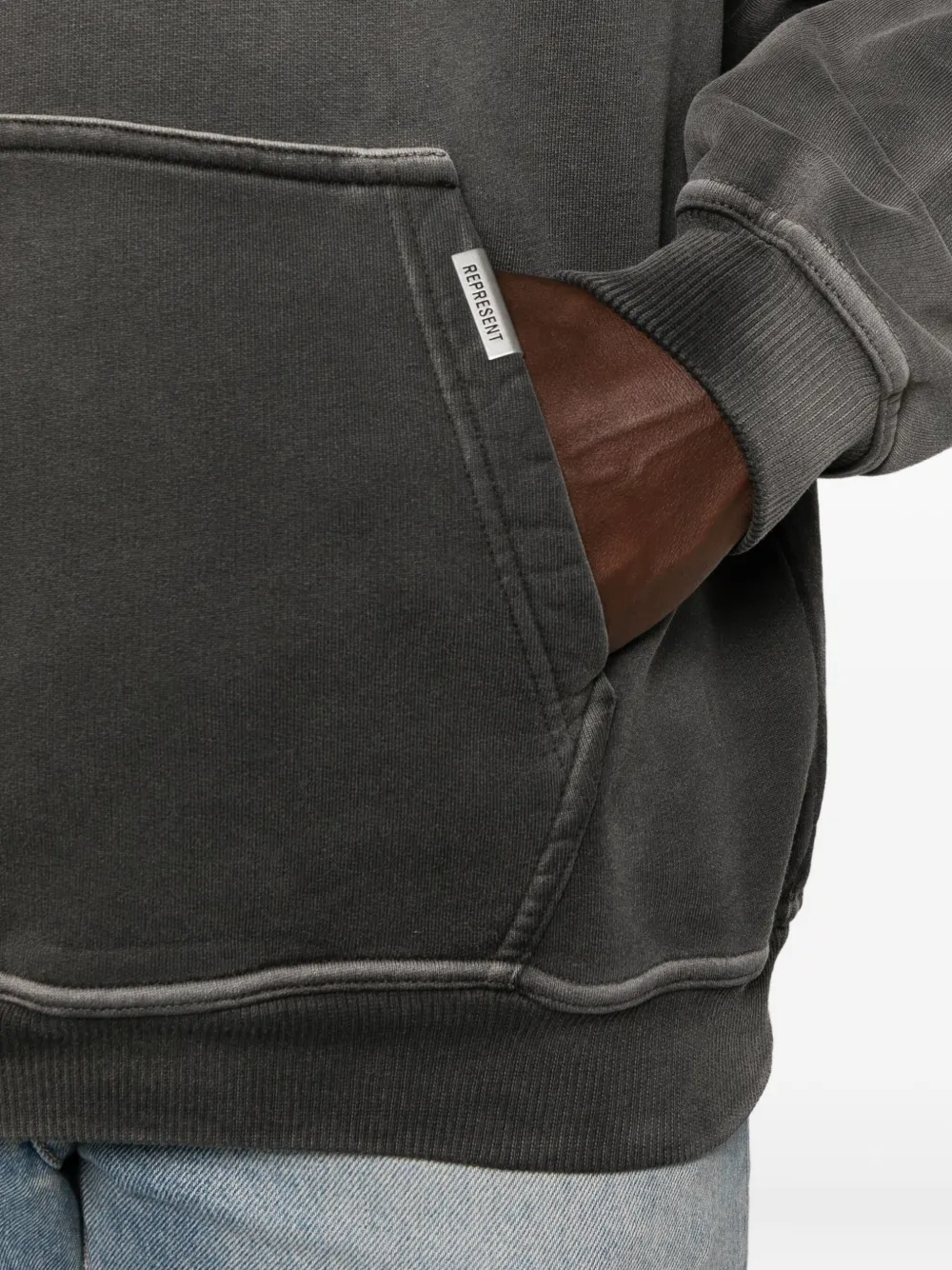 Represent x Oasis Owners Club hoodie Zwart