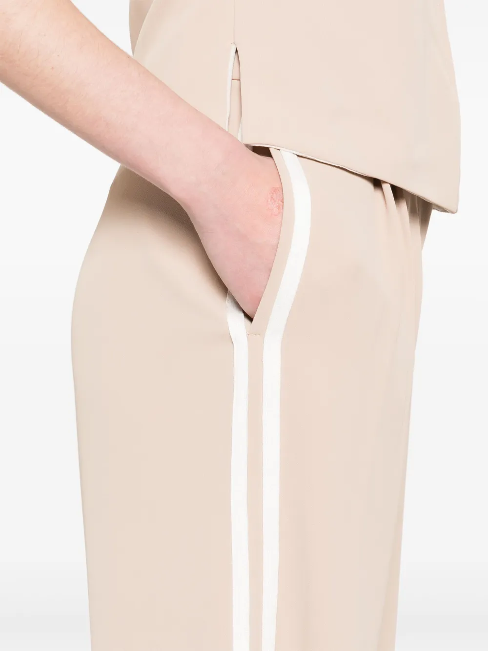 So Allure Side-stripe Trousers Set