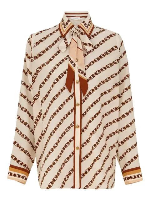 ZIMMERMANN Blusa com estampa de corrente