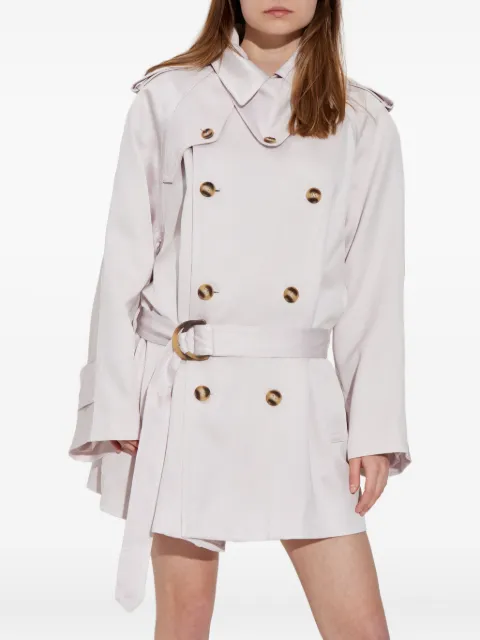 ZIMMERMANN Trench coat com abotoamento duplo