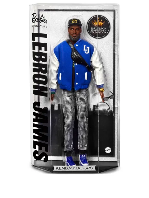 Mattel Games LeBarbie Lebron James figurine