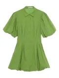 Simkhai Cleo balloon-sleeve mini dress - Green