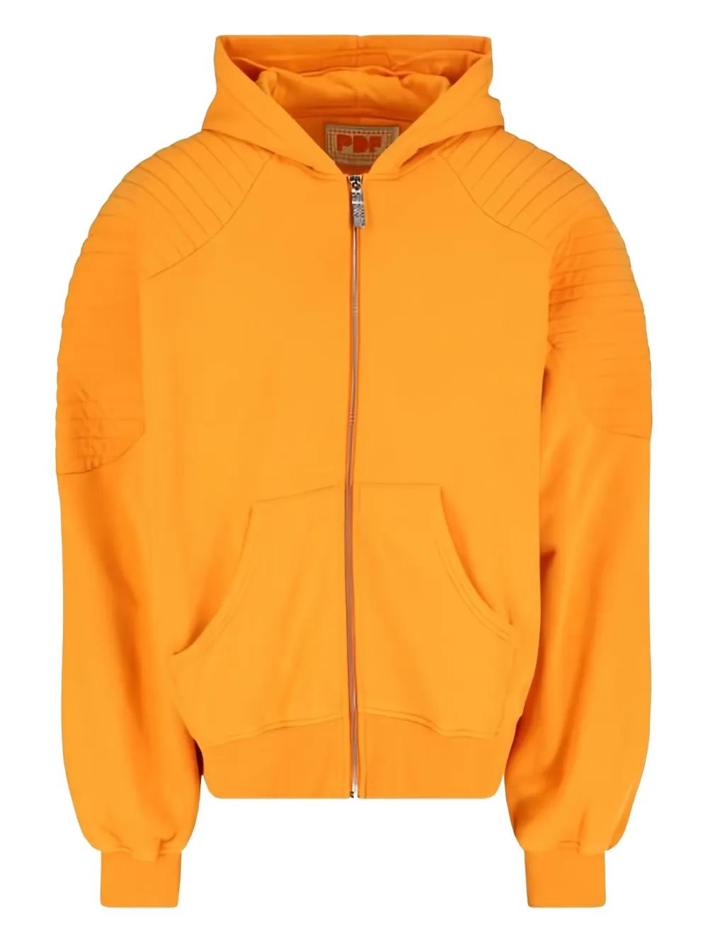 PDF zip-up hoodie | Orange | Image 1
