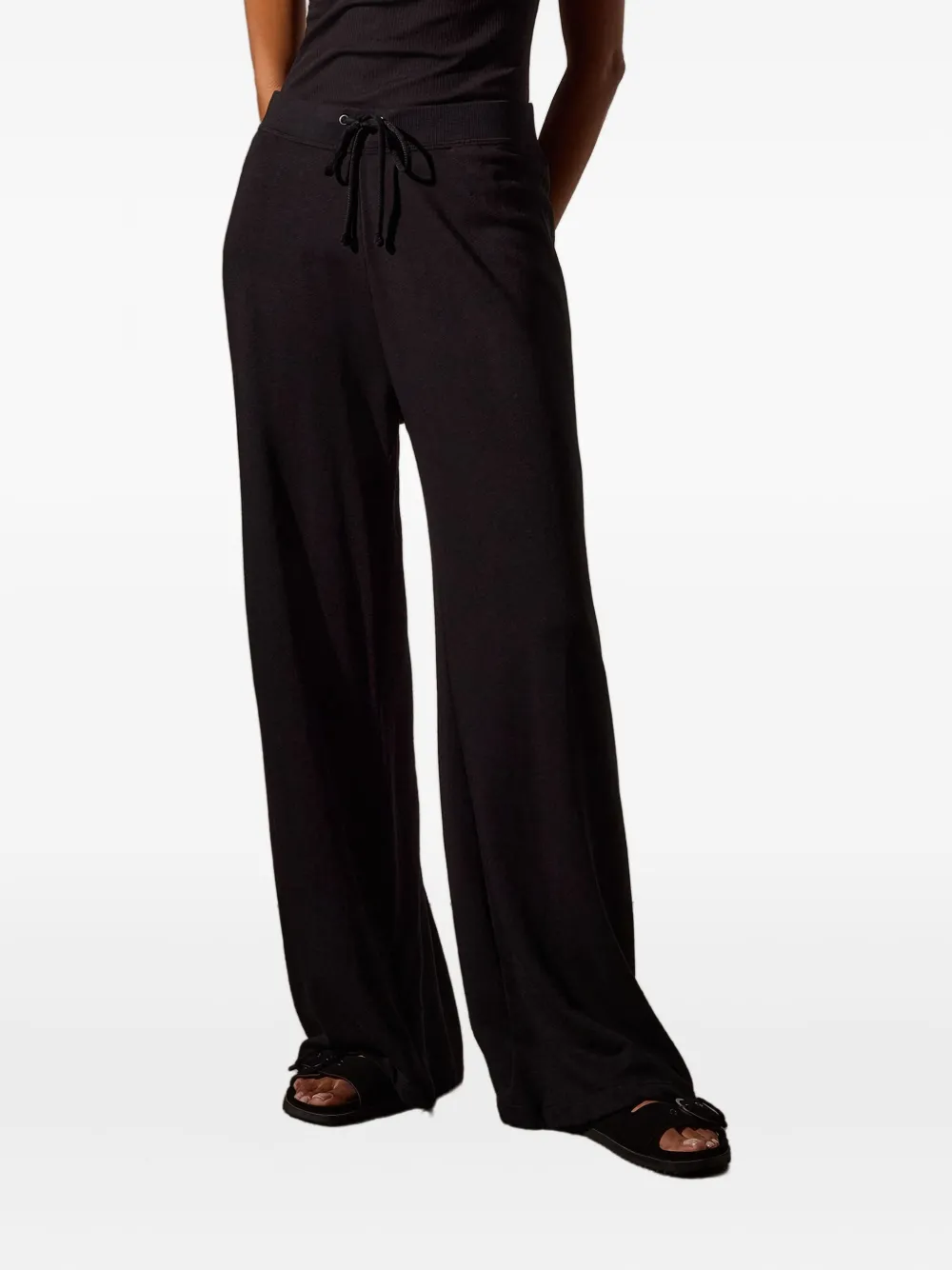 James Perse drawstring track pants | Black | Image 1