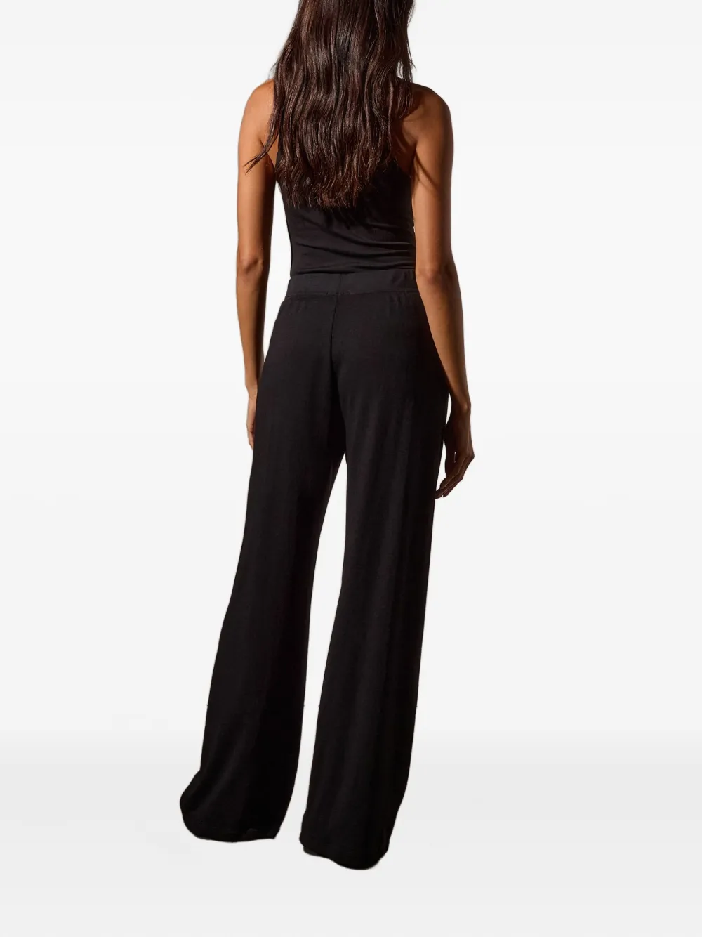 James Perse Drawstring Track Pants In Black