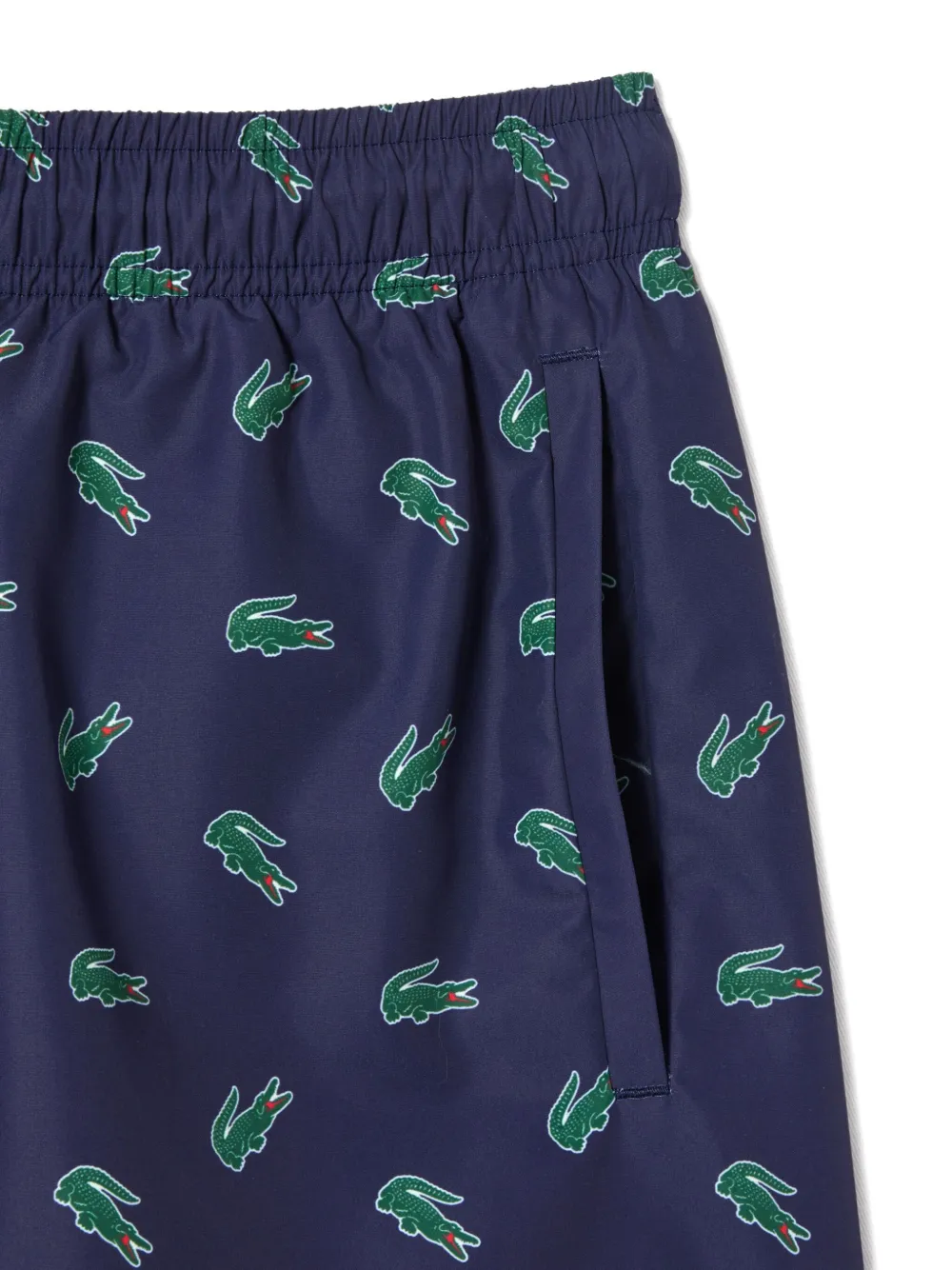 Lacoste Zwembroek met logoprint Blauw