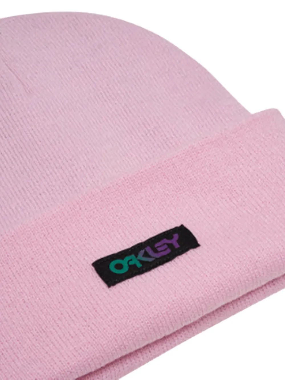 Oakley B1b Gradient-patch Beanie Hat In Pink