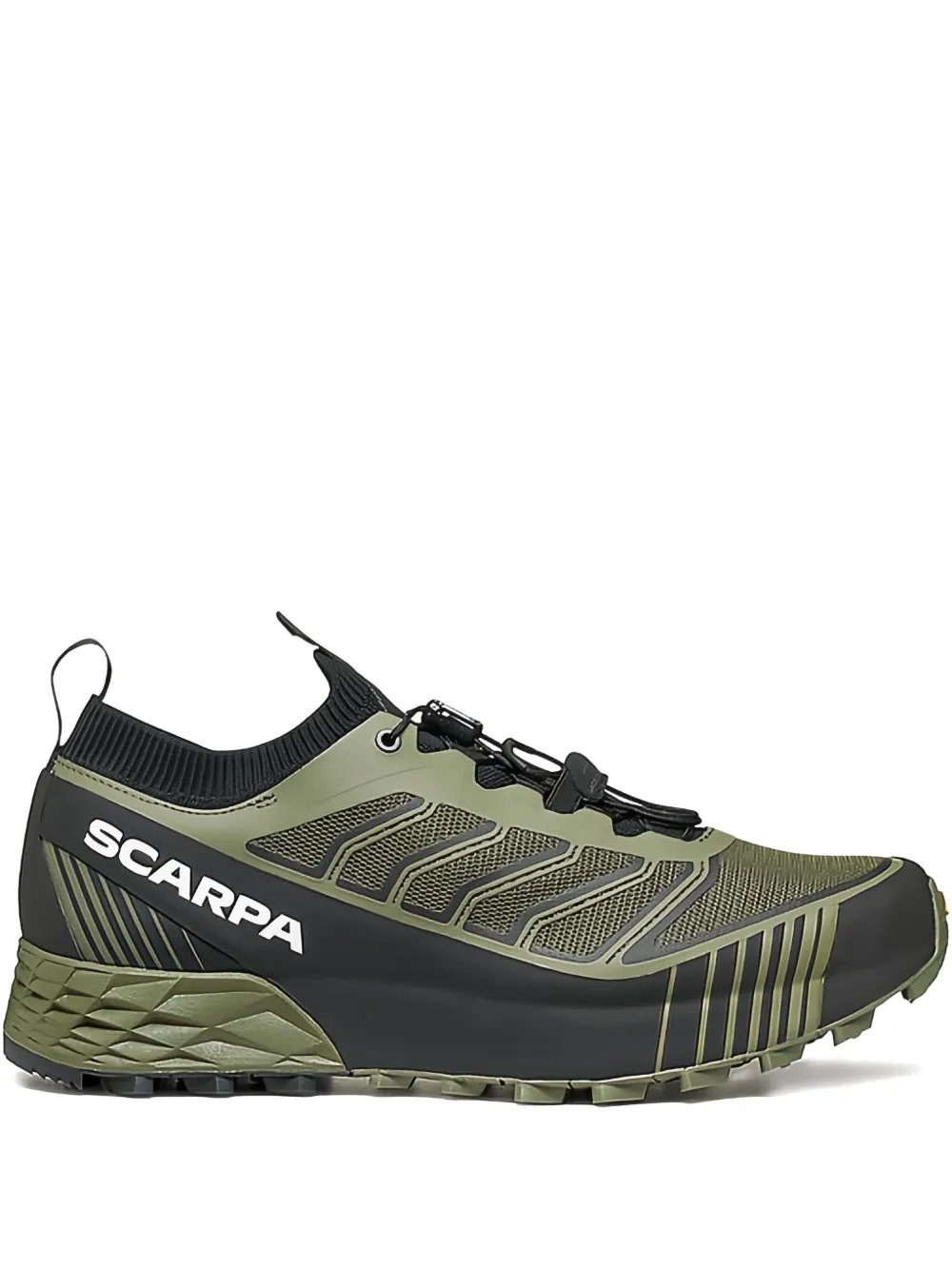 SCARPA ribbed-panel sneakers Green