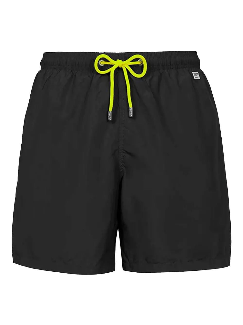 Mc2 Saint Barth Lighting Pantone Black Swim Shorts In Black