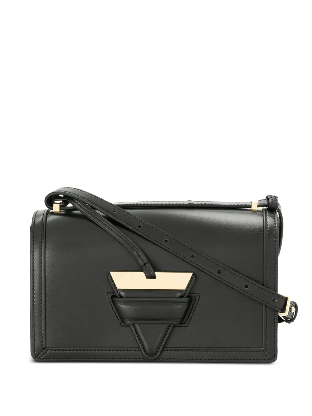 LOEWE Barcelona magnetic-closure shoulder bag Zwart